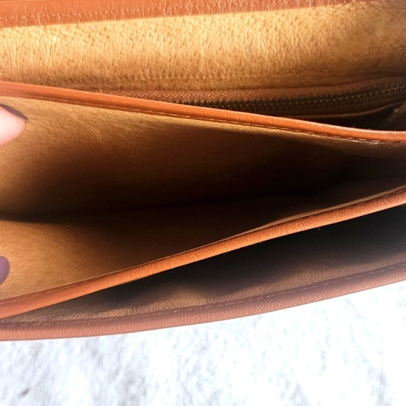 MCM Vintage Cognac Brown Visetos Leather Crossbody/Shoulder Bag MCM Monogram - Picture 6 of 8